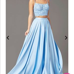 Prom Dress Two Piece